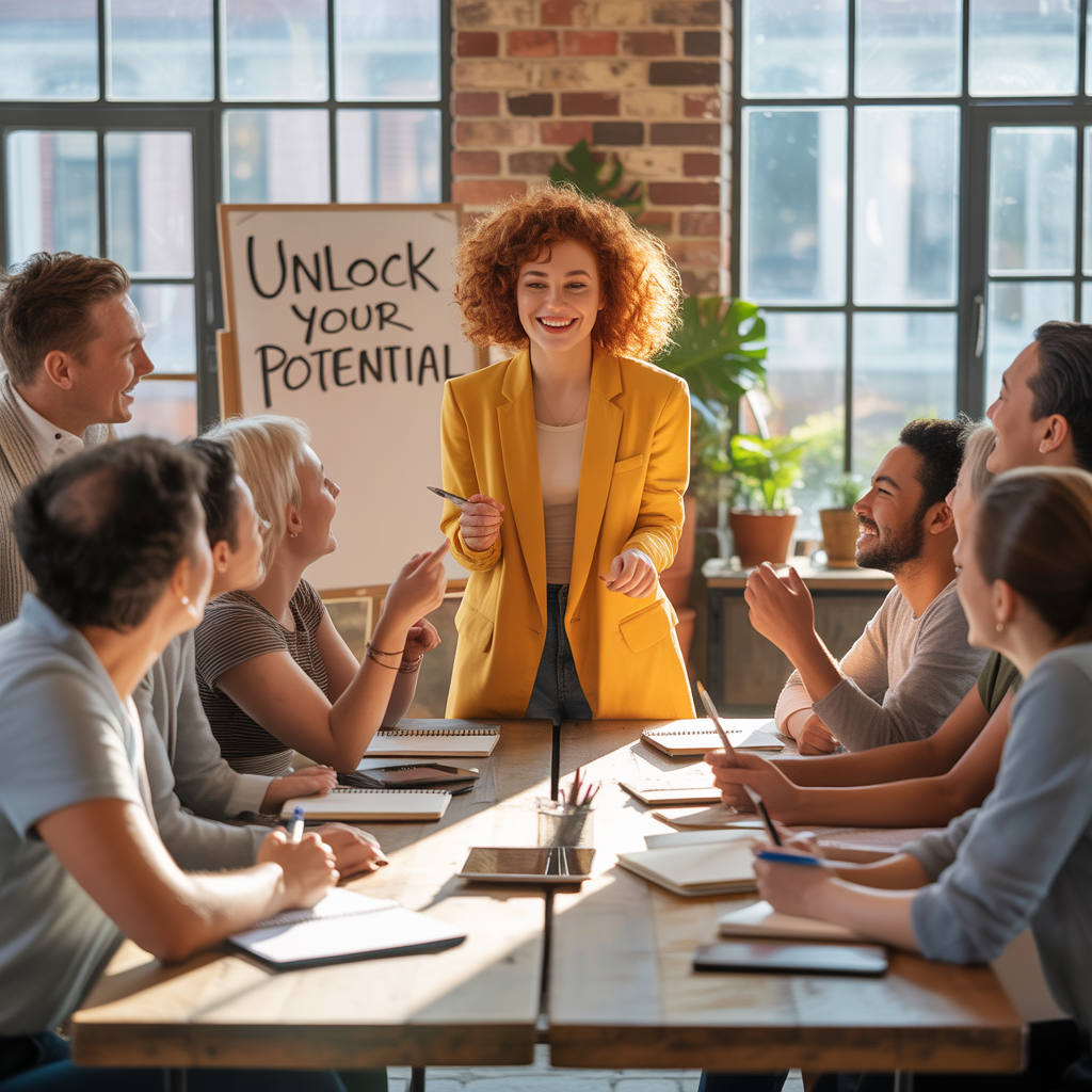 Atelier de développement personnel en groupe
