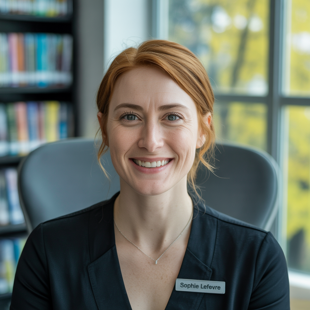 Portrait de Mme. Sophie Lefevre, Coordinatrice